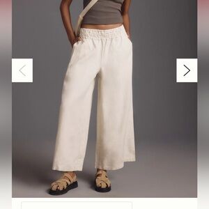 The Somerset Linen Pull-On Pants